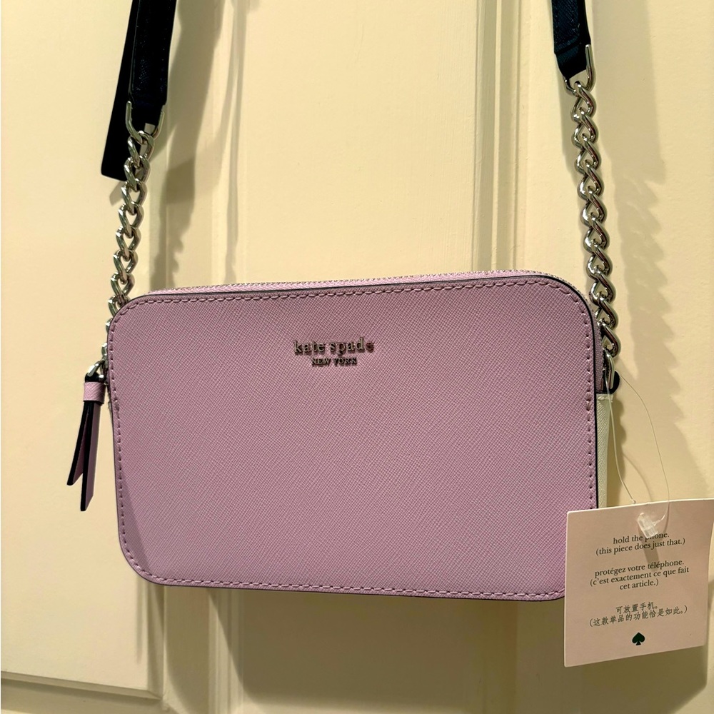 NWT Kate Spade Double Small Size Crossbody with Pocket for Phone